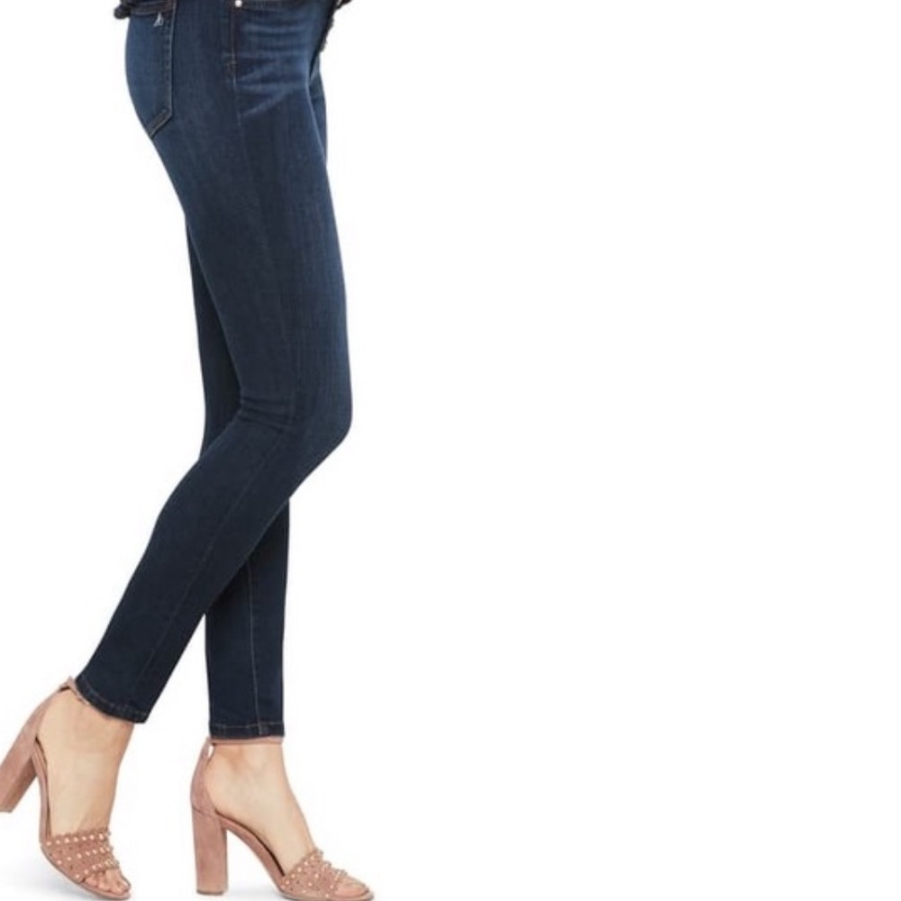 Sam Edelman The Stiletto Button Fly High Waist Ankle Skinny Jeans